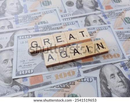 Image, Stock Photo Banknotes again billing