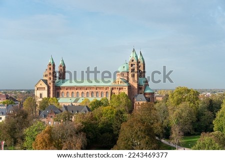 Similar – Image, Stock Photo Speyer city Dome