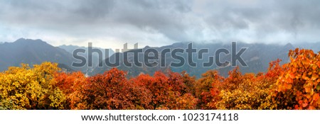 Po peak Ridge Autumn Zdjęcia stock © 