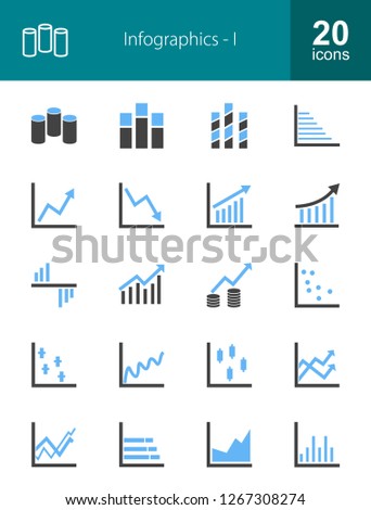Infographics Filled Icons