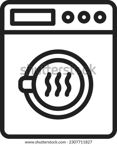 Dryer icon vector image. Suitable for mobile application web application and print media.