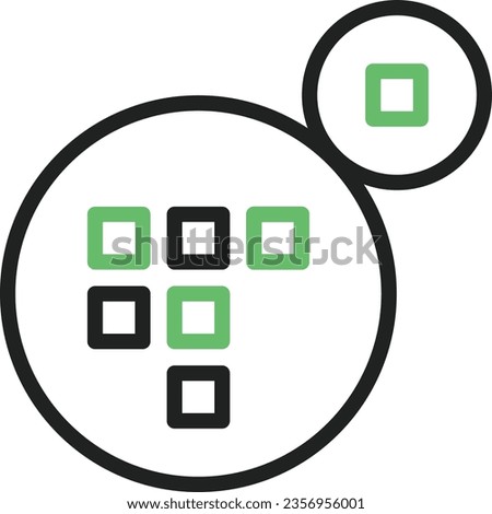 Scrumban Icon image. Suitable for mobile application.
