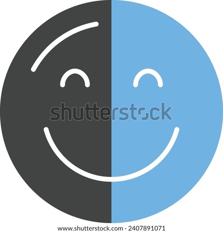 Relieved Face icon vector image. Suitable for mobile application web application and print media.