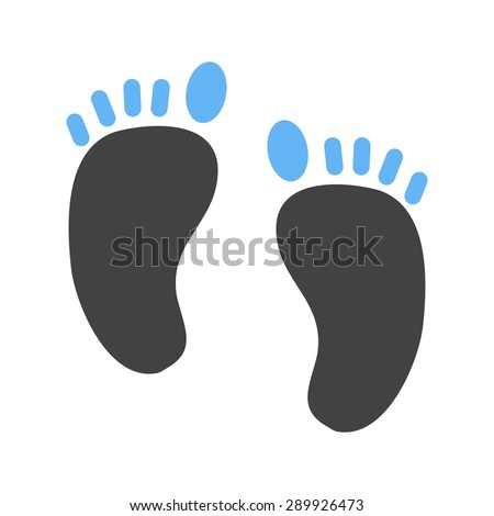 Feet, nail, body icon vector image. Can also be used for summer, recreation and fun. Suitable for use on mobile apps, web apps and print media.