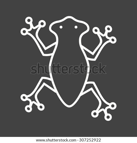 Frogs, animal, icon vector image. Can also be used for Animals and Insects. Suitable for mobile apps, web apps and print media.