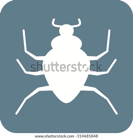 Spider, black, insect icon vector image. Can also be used for Animals and Insects. Suitable for mobile apps, web apps and print media.
