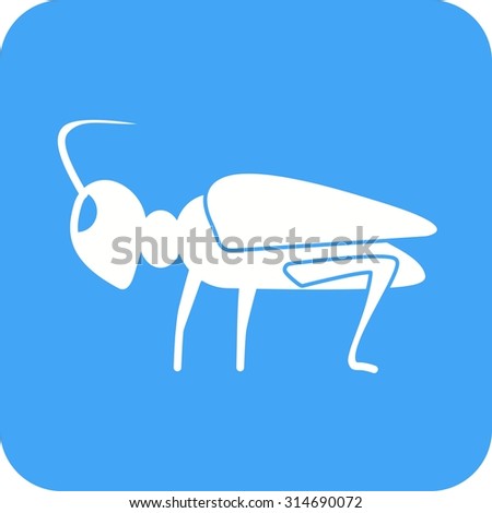 Grasshoppers, green, animal icon vector image. Can also be used for Animals and Insects. Suitable for mobile apps, web apps and print media.