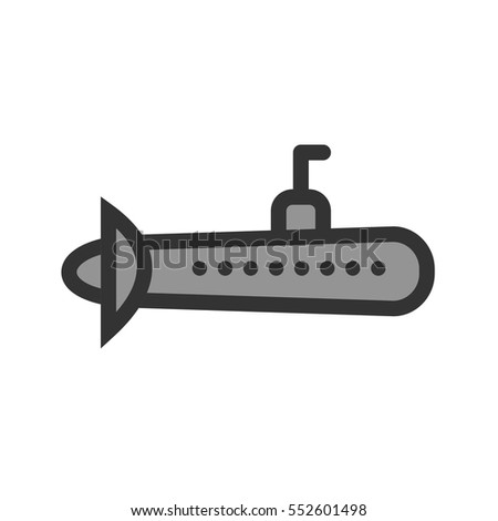 Submarine Stock Vector 552601498 : Shutterstock