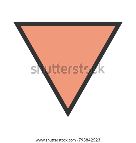 Inverted Triangle icon