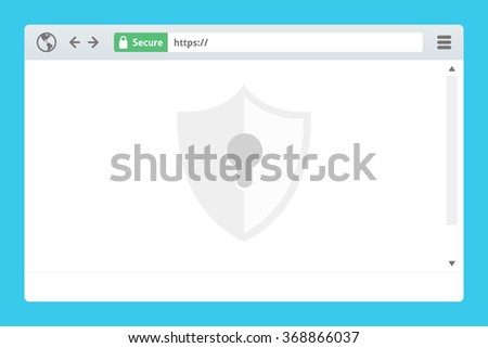 Secure Website Browser with SSL Certificate