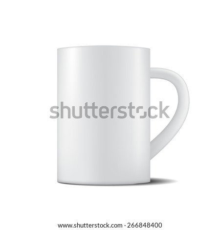 White cup template