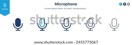microphone mic icon, voice icon symbol , record web icon