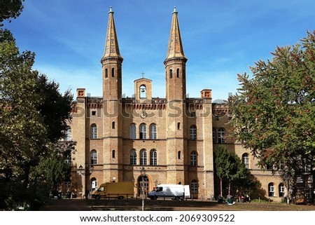 Similar – Image, Stock Photo Berlin Alexanderplatz, germany, Kreuzberg Oberbaumbridge