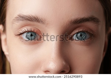 Similar – Image, Stock Photo eye Eyes Brown Light