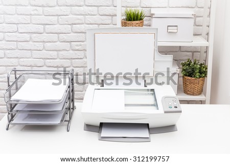Printer, office equipment
