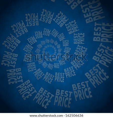 Blue  vintage sale 3d graphic with waved best price label  on vintage background