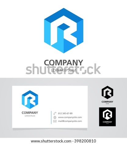 Letter R - Logo Design Element with Business Card - illustration


Vector Logotype Template 
