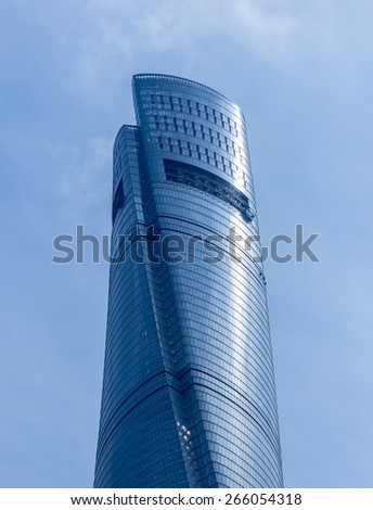 Shanghai - Mar. 26: Center Tower building, on Mar. 26, 2015 in Shanghai,china.Shanghai Center Tower building has 118 floors, 632 meters high, is China's tallest building.