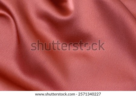 Similar – Image, Stock Photo Brown crumpled knitted scarf or sweater texture, top view. Texture background of warm crocheted clothing textile. Knitwear fabric.