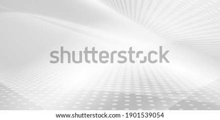 Abstract grey background poster with dynamic. technology network Vector illustration.