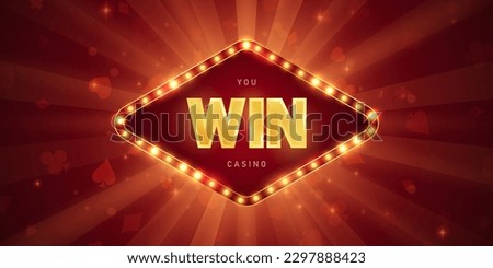 casino background vector illustration for gambling poster banner elegant design
