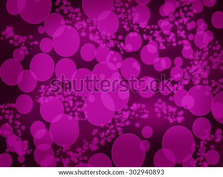 Purple air bubble Background effect