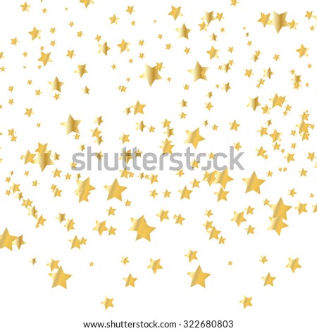 Gold Star Background Stock Vector Illustration 322680803 : Shutterstock