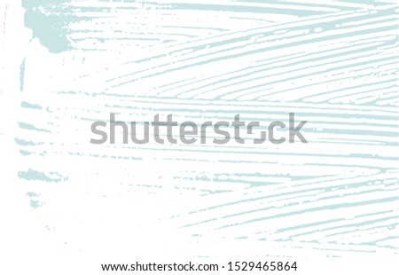 Grunge texture. Distress blue rough trace. Bold background. Noise dirty grunge texture. Eminent artistic surface. Vector illustration.