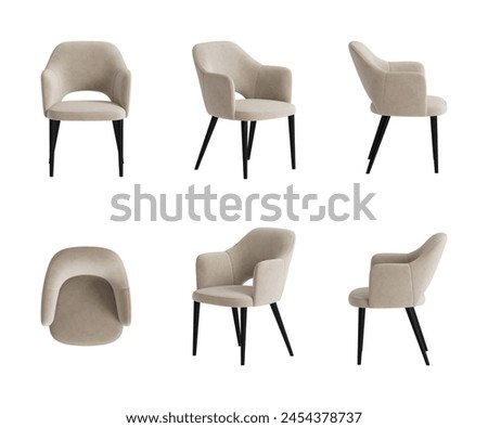 Similar – Image, Stock Photo Two chairs side by side in the meadow