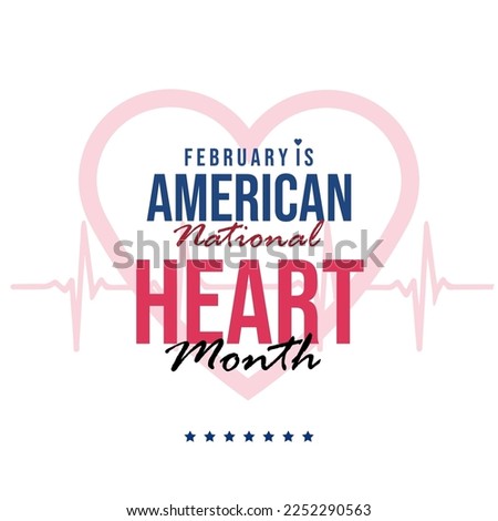 National American Heart month observed each year during February across United States.