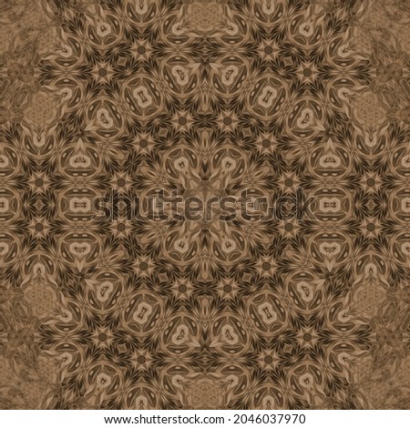 Modern abstract background design. Arabesque ethnic texture. Geometric stripe ornament cover photo. Ottoman pattern design for textile printing. Turkish fashion for floor tiles and carpet Stok fotoğraf © 