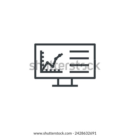 Reports icon, Reports vector illustration