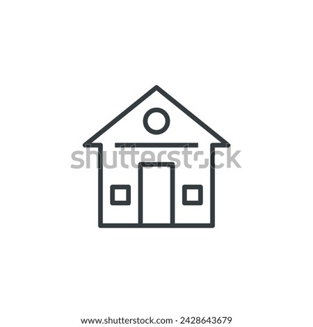 Home icon, Home vector illustration