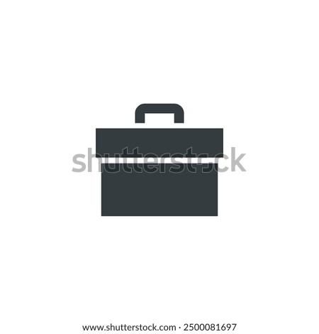 Toolbox icon, toolbox vector illustration