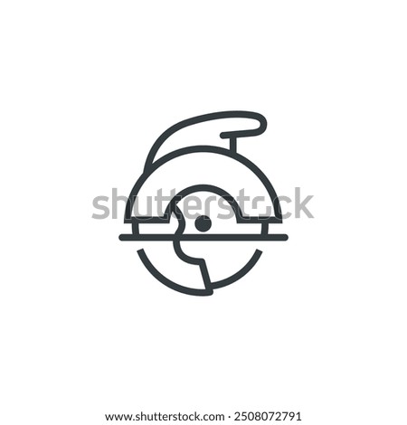 Circular saw tool construction equipment icon, vector illustration