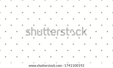 Seamless simple pattern of dotted cross, X sign. Aspect ratio, full hd, 4K, for a widescreen display