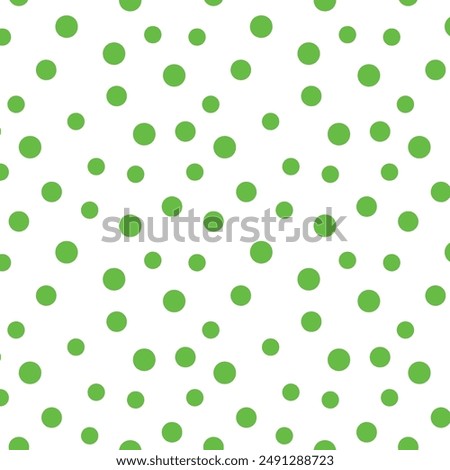 Classic polka dot harmony. Seamless vector pattern. Creative texture with chaotic, hand-drawn round shapes. Dotted wrapping paper sample for design. point and polka dot design two color polka dot