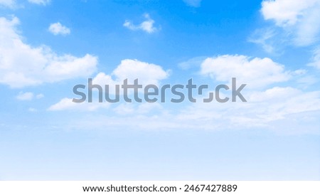 Similar – Image, Stock Photo Clouds in blue sky cloud