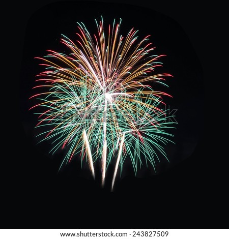 A large fireworks display for all types of celebrations!