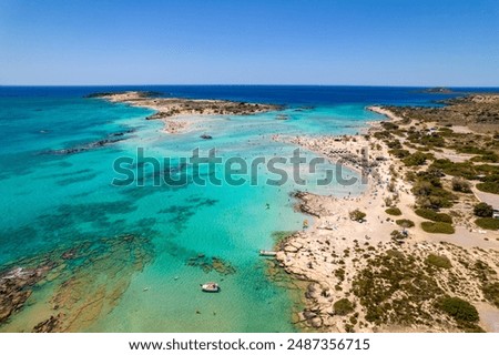 Similar – Foto Bild Kreta. Strand Meer Natur