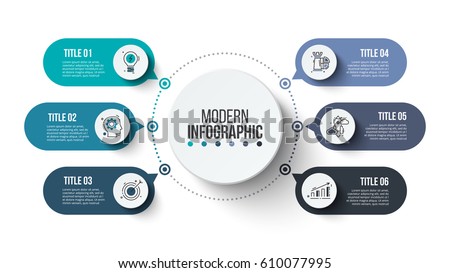 Business data visualization. Process chart. Abstract elements of graph, diagram with steps, options, parts or processes. Vector business template for presentation. Creative concept for infographic. Imagine de stoc © 