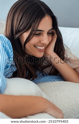 Similar – Image, Stock Photo Not visible at first sight, but the light makes the grimace visible