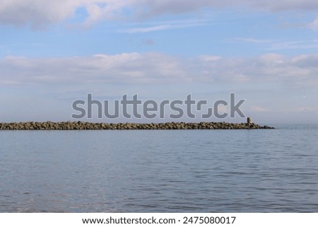 Similar – Image, Stock Photo groynes Village