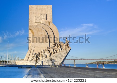 Monument to the Discoveries, Lisbon, Portugal, Europe