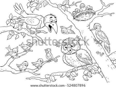 Cartoon Crow Coloring Page : Coloring Pages Cartoon Dinosaur Coloring Pages For Kids / Apart from stimulating their mental growth, this also helps them to develop their creativity and sharpen their imaginativeness.