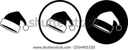 icon christmas black outline for web site design 
and mobile dark mode apps 
Vector illustration on a white background