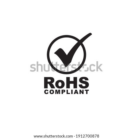 RoHS icon symbol sign vector