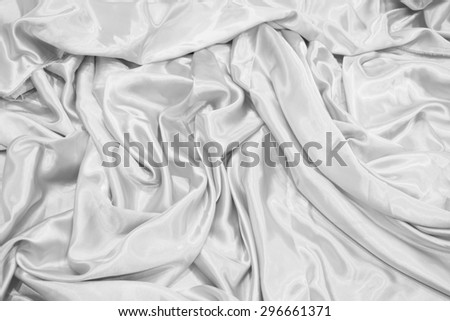 Silk background in light grey color