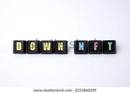 Similar – Image, Stock Photo keyboard nft key nft art