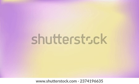 Cloudy light skyfall violet gradient mesh wallpaper. Periwinkle template for wedding invitation rsvp ads mockup. Pastel purple white yellow gradient background. Blurry pale lavender lemon design fon. 